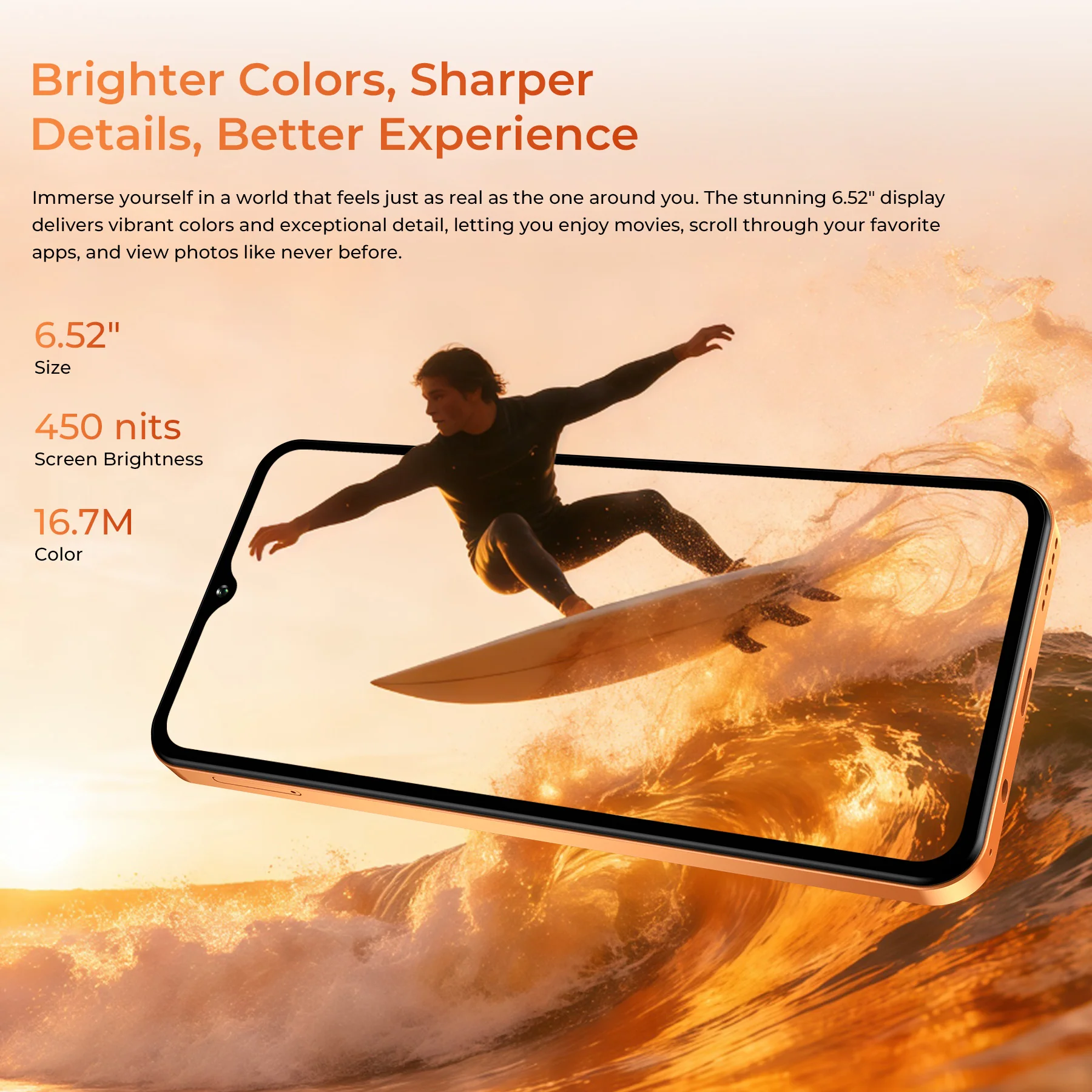 OUKITEL C17 6.52-inch 5000mAh Battery 9.3mm Ultra-thin Body Smartphone(4GB+64GB) - Image 8