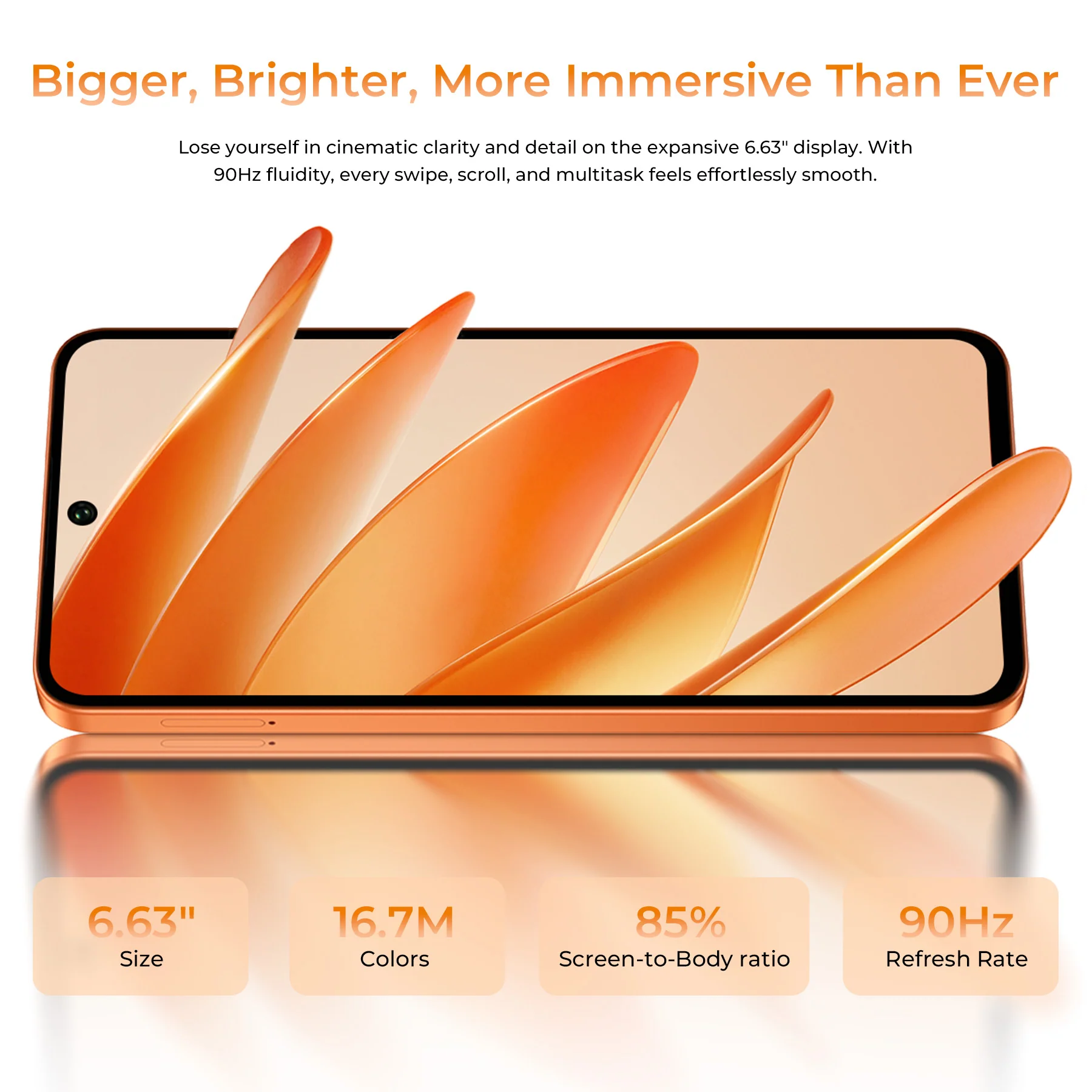OUKITEL C26 6.63-inch 5150mAh Battery 8.7mm Ultra-thin Body Smartphone(4GB/6GB+128GB) - Image 6