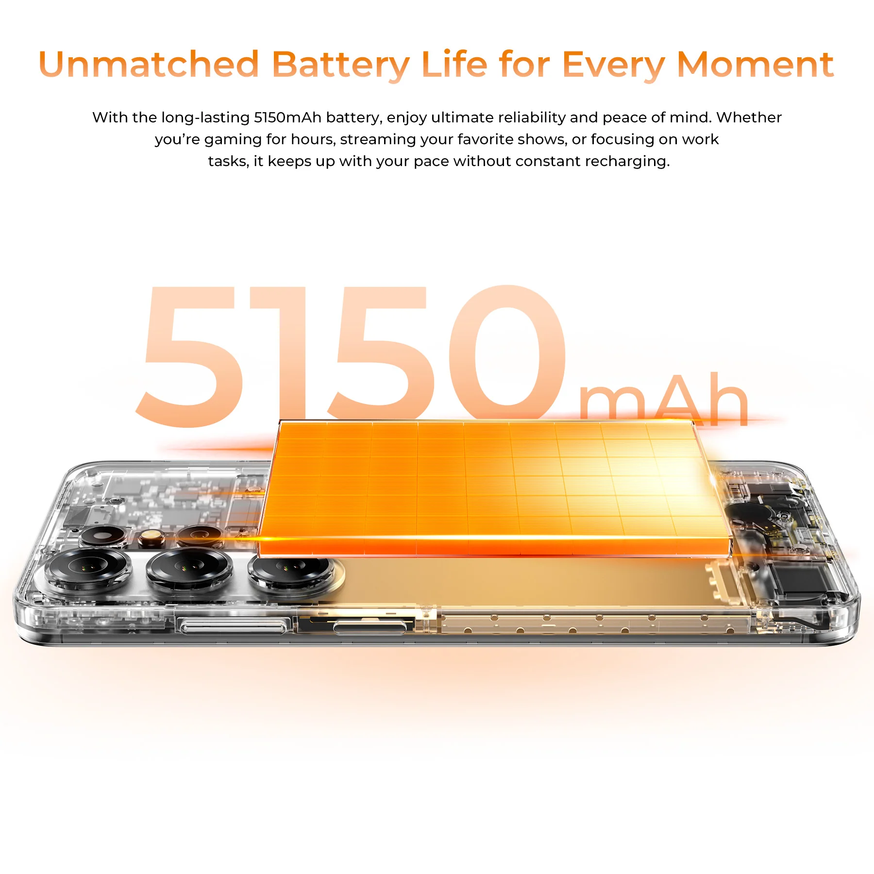 OUKITEL C26 6.63-inch 5150mAh Battery 8.7mm Ultra-thin Body Smartphone(4GB/6GB+128GB) - Image 7