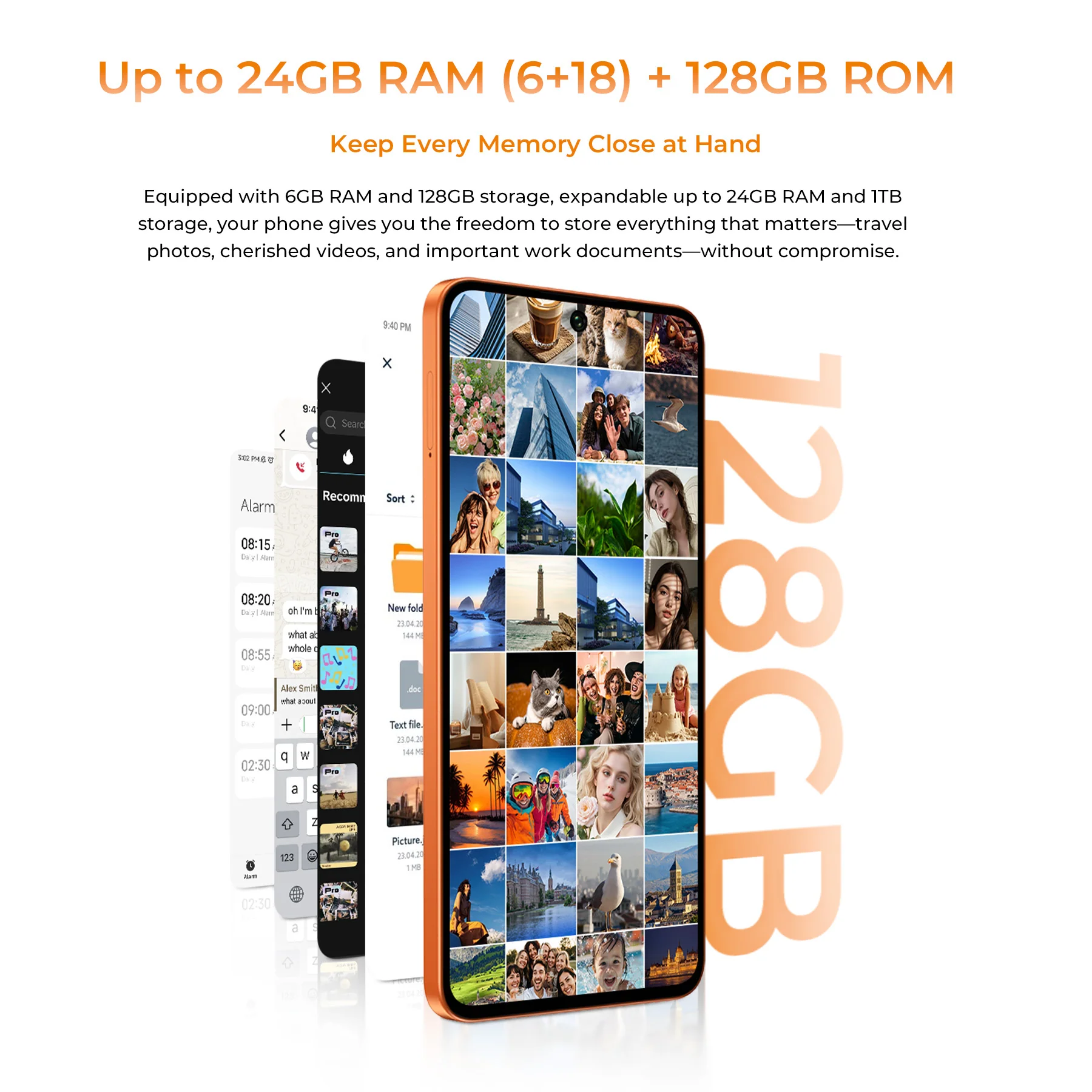 OUKITEL C26 6.63-inch 5150mAh Battery 8.7mm Ultra-thin Body Smartphone(4GB/6GB+128GB) - Image 9