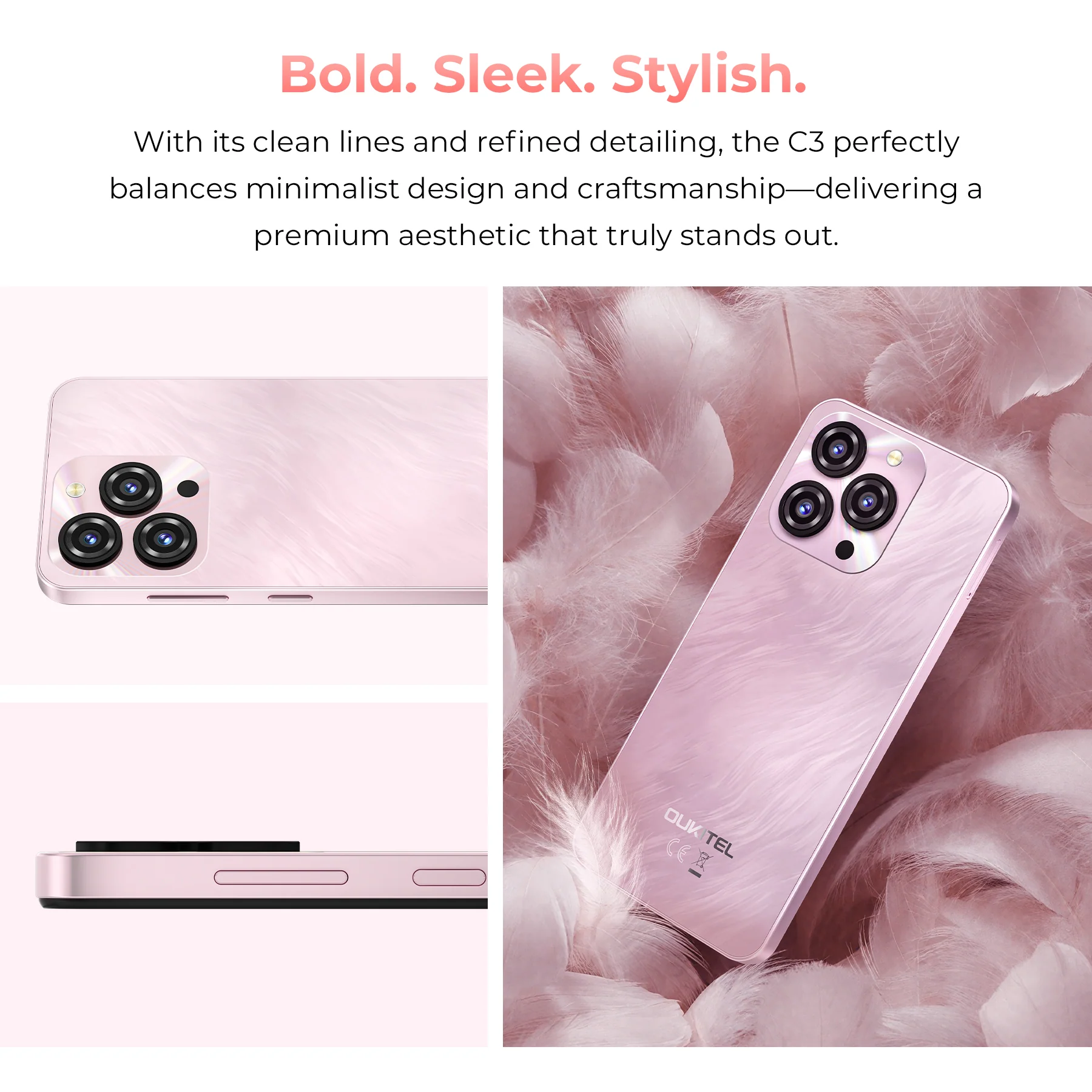 OUKITEL C3-EV 6.52-inch 5000mAh Battery 9.3mm Ultra-thin Body Smartphone(4GB+256GB) - Image 7