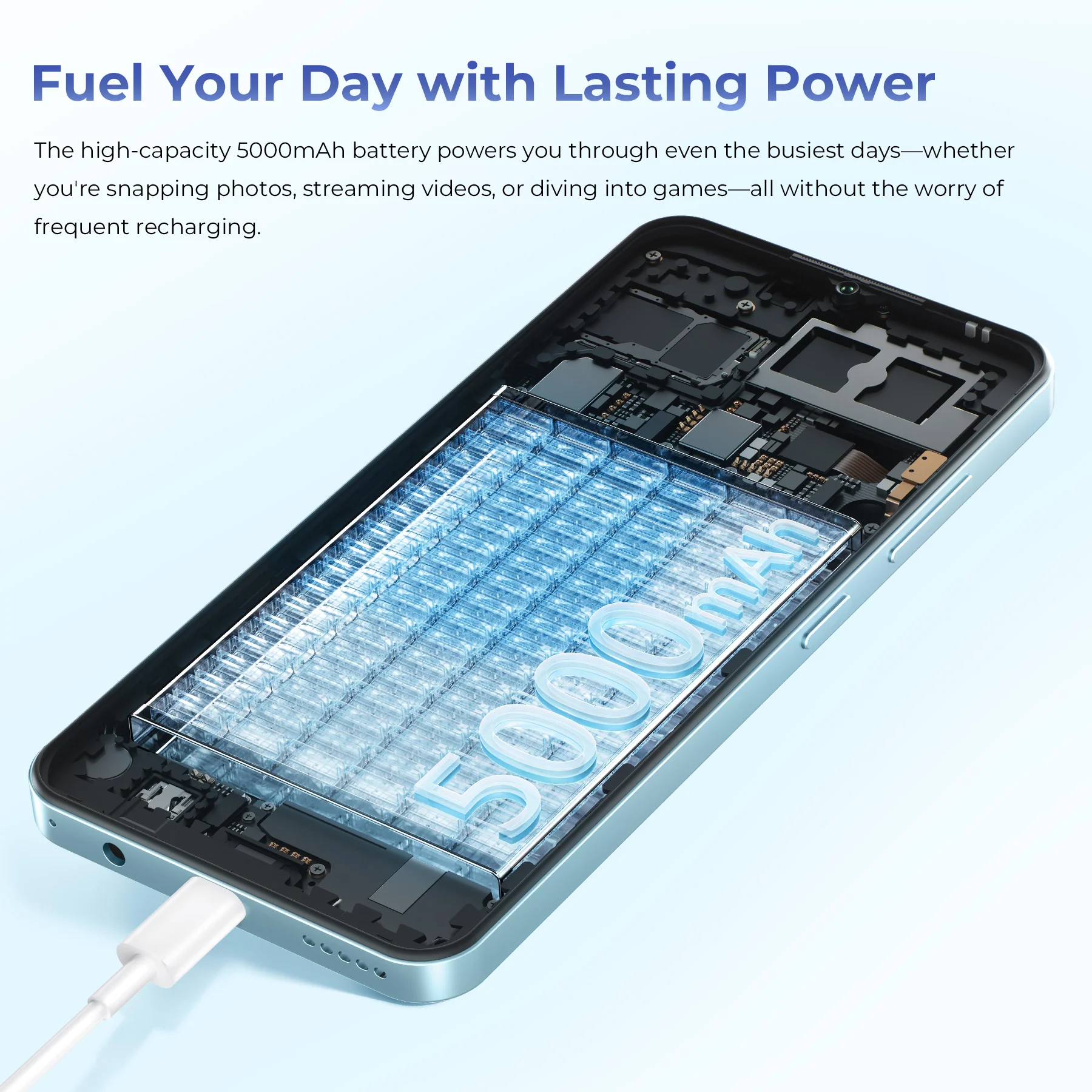 OUKITEL C5 6.8-inch 5000mAh Battery 9.3mm Ultra-thin Body SmartPhone(4GB+256GB) - Image 6