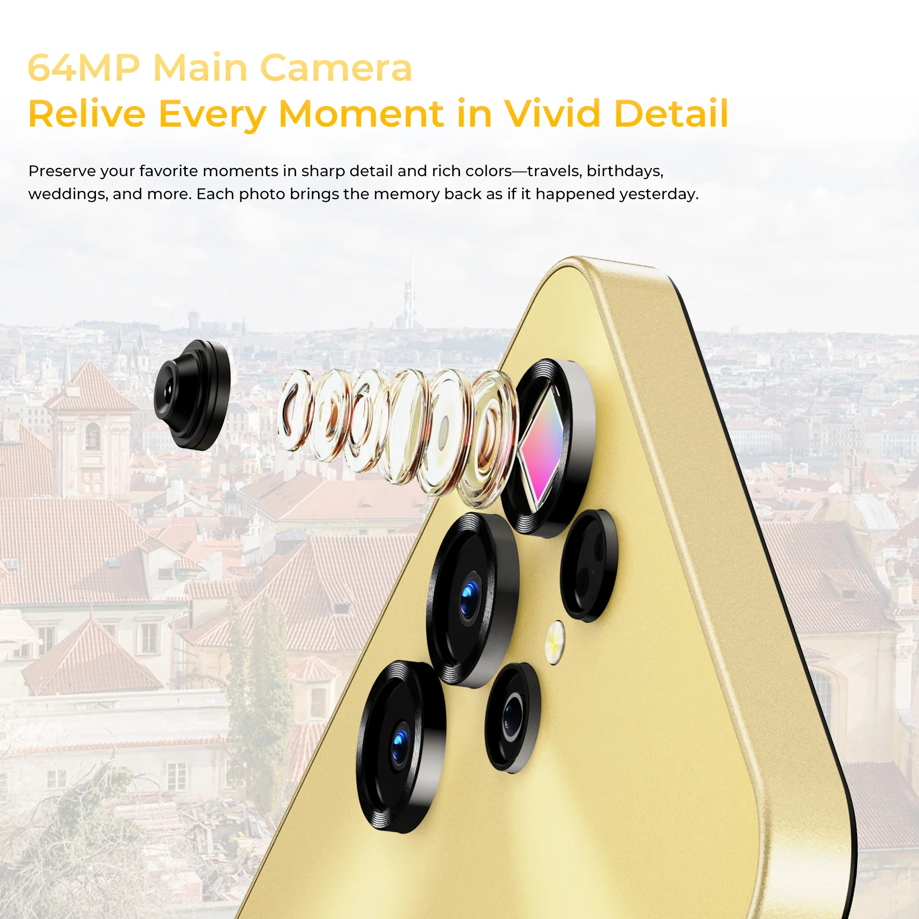 OUKITEL C68-EV 7.2-inch 6000mAh Battery 9.5mm Ultra-thin Body Smartphone(8GB+512GB) - Image 11