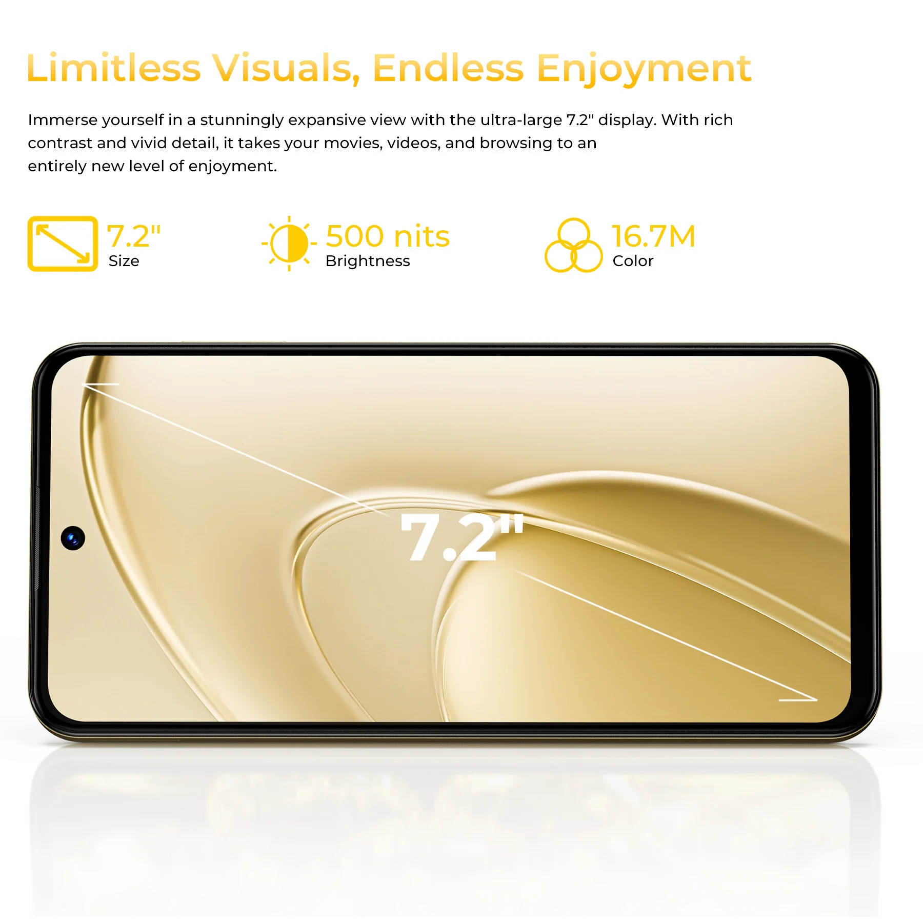 OUKITEL C68-EV 7.2-inch 6000mAh Battery 9.5mm Ultra-thin Body Smartphone(8GB+512GB) - Image 6
