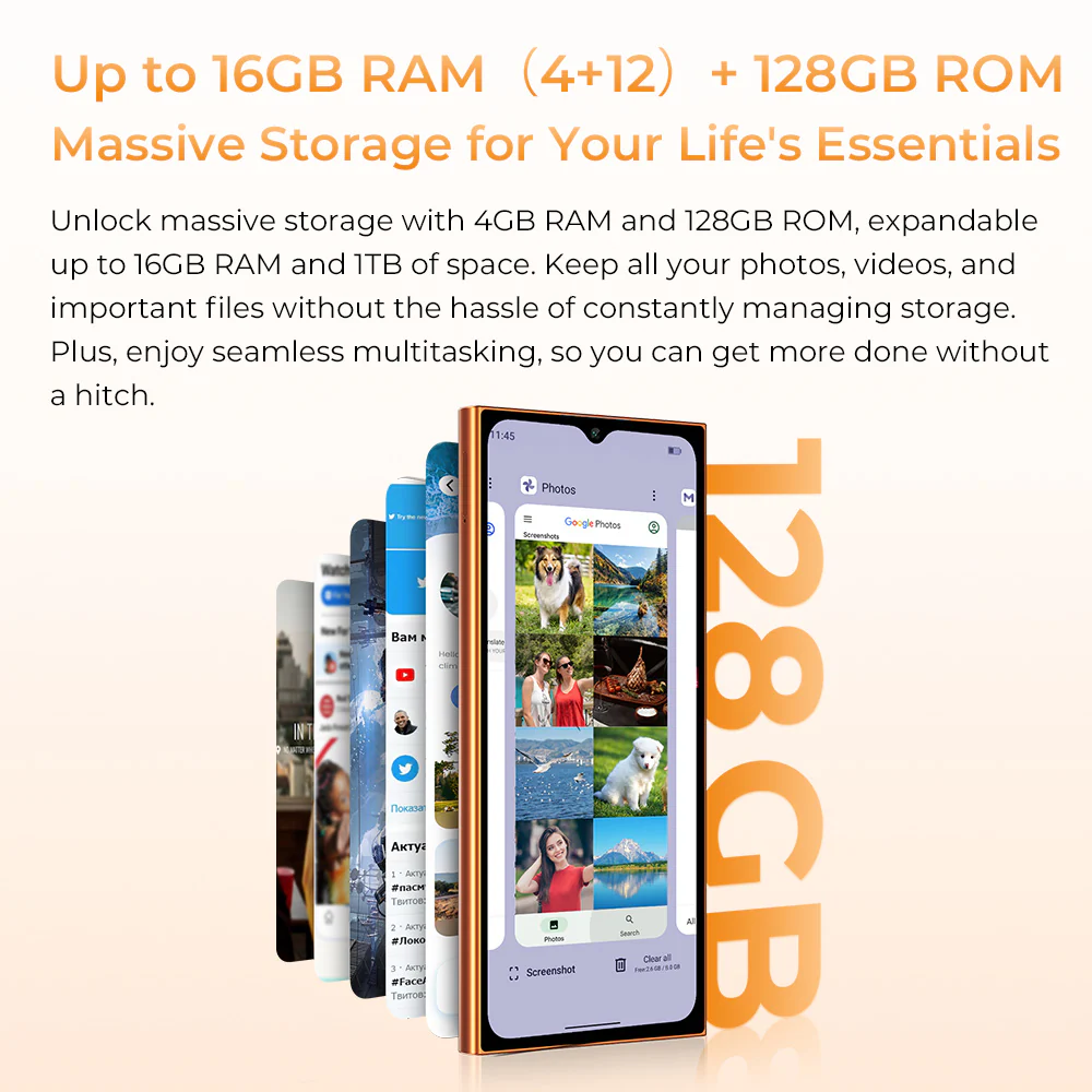 OUKITEL C72 6.88-inch 5150mAh Battery 9.5mm Ultra-thin Body Smartphone(4GB+128GB) - Image 12