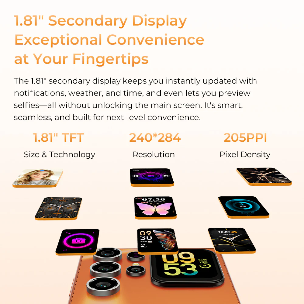 OUKITEL C72 6.88-inch 5150mAh Battery 9.5mm Ultra-thin Body Smartphone(4GB+128GB) - Image 8