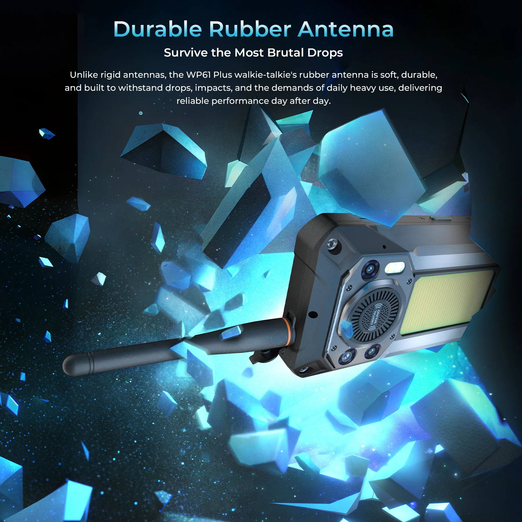 Oukitel WP61 Plus 5G Walkie-Talkie Rugged Phone 6.78'' HD+ Display 20,000mAh Big Battery 108MP Camera Android 16(12GB+512GB NFC) - Image 8